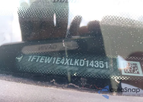 2020 Ford F-150 Lariat from USA, damaged, VIN 1FTEW1E4XLKD14351